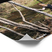 Eenzaamheid in de Bomen Poster (Hoek)