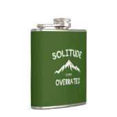 Eenzaamheid is niet overschat heupfles (Rechts)