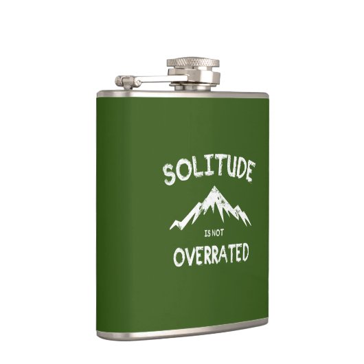 Eenzaamheid is niet overschat heupfles (Rechts)