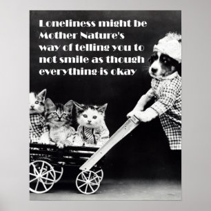 Eenzaamheid kan poster zijn