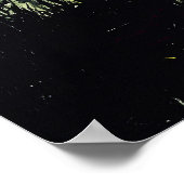 eenzaamheid - Man en hond in rustige Natuur Poster (Hoek)