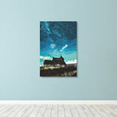 Eenzaamheid onder de sterren canvas afdruk (Insitu (Houten vloer))