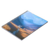 Eenzaamheid op de heuvel, huis in de bergen notitieboek (Linkerzijde)