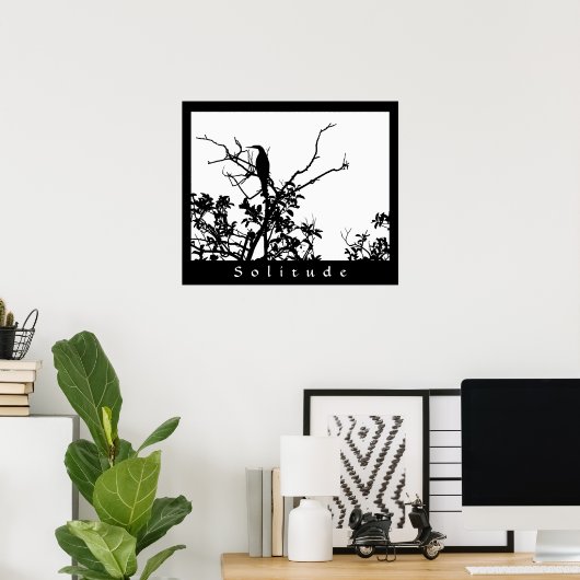 Eenzaamheid Poster (Thuiskantoor)