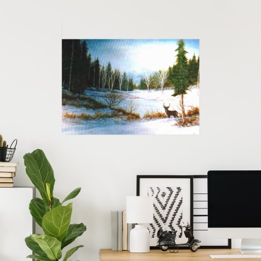 Eenzaamheid Poster (Thuiskantoor)