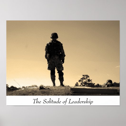 Eenzaamheid Poster (Voorkant)