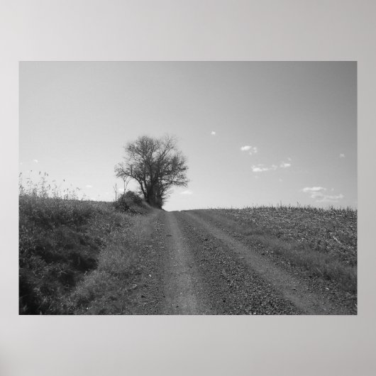 "Eenzaamheid" Poster (Voorkant)