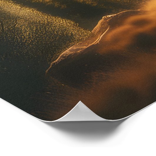 Eenzaamheid tussen de bergen poster (Hoek)