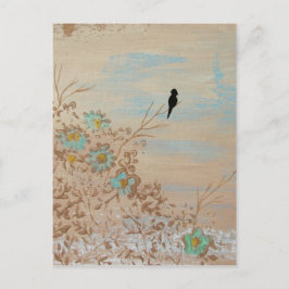 Eenzaamheid van oorspronkelijke opmaak briefkaart