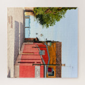 Eenzame alleenweg in Venetië, Italië Legpuzzel (Horizontaal)