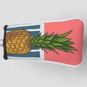 'Eenzame ananas' | eigenzinnig Golfheadcover (Voorkant)
