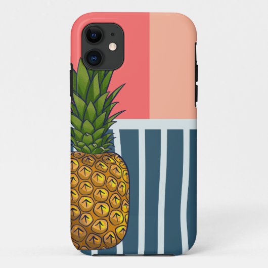'Eenzame ananas' | Levendig Case-Mate iPhone Case (Achterkant)