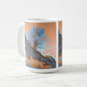 EENZAME BERGBOOMEN KOFFIEMOK (Voorkant links)