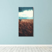 Eenzame Bewaker - De Stille Waarnemer Canvas Print (Insitu (Houten vloer))