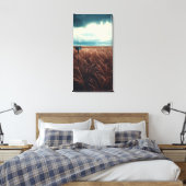 Eenzame Bewaker - De Stille Waarnemer Canvas Print (Insitu (Slaapkamer))