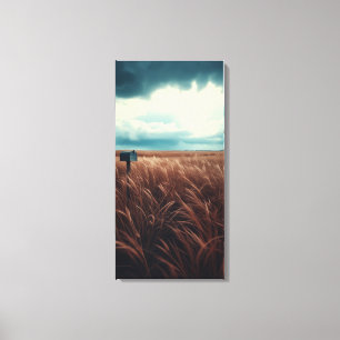 Eenzame Bewaker - De Stille Waarnemer Canvas Print