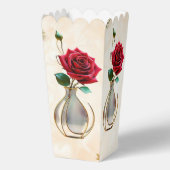 Eenzame bloem schoonheid bedankdoosjes (Achterkant)