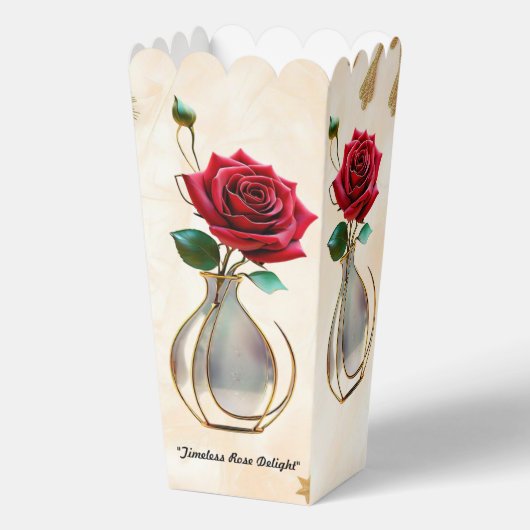 Eenzame bloem schoonheid bedankdoosjes (Voorkant)