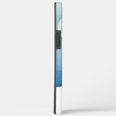Eenzame Boom: Serene Volle Maan Stilte Kunst Case-Mate iPhone Case (Achterkant / Rechts)