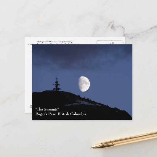 Eenzame Companion Briefkaart (Voorkant / Achterkant in situ)