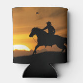 Eenzame Cowboy Beer Frisdrank Koeler Western (Achterkant)