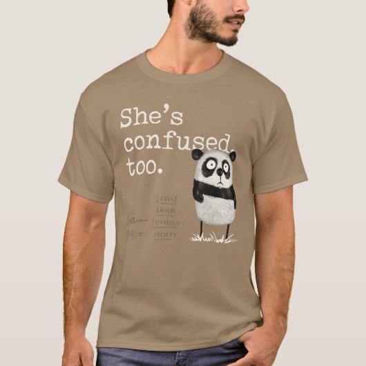 Eenzame Dieren Zoe T-shirt (Voorkant)