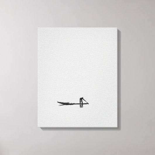 Eenzame Drift Canvas Afdruk (Voorkant)