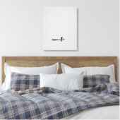 Eenzame Drift Canvas Afdruk (Insitu (Slaapkamer))