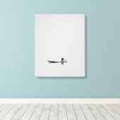 Eenzame Drift Canvas Afdruk (Insitu (Houten vloer))
