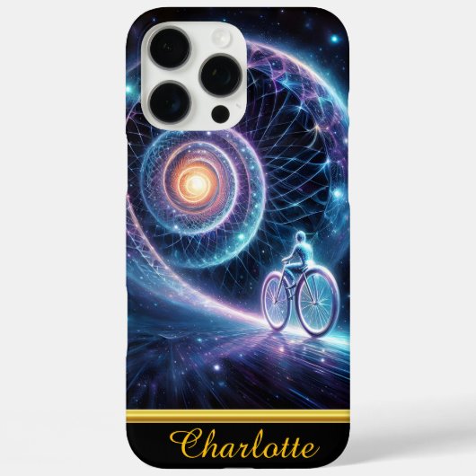 Eenzame fietstochten Case-Mate iPhone case (Achterkant)