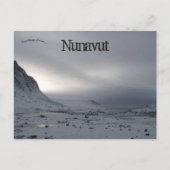Eenzame fjord in Nunavut, Canada Briefkaart (Voorkant)