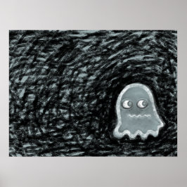 Eenzame Geest Kunst Poster