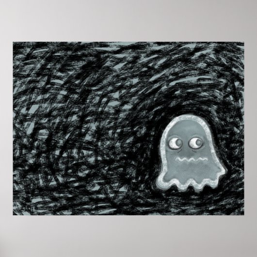 Eenzame Geest Kunst Poster (Voorkant)