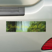 eenzame god bumpersticker (Op auto)