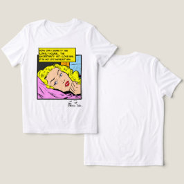 Eenzame Harten Retro Romantiek Stripverhaal Tri-Blend Shirt