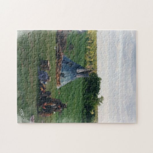 Eenzame Indiaan Legpuzzel (Horizontaal)