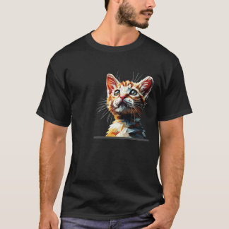 eenzame kat, Kattenmoeder, Kattenliefhebber, Diere T-shirt
