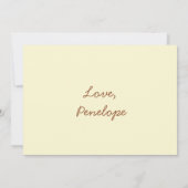  eenzame kikker met onzin. kaart (Achterkant)