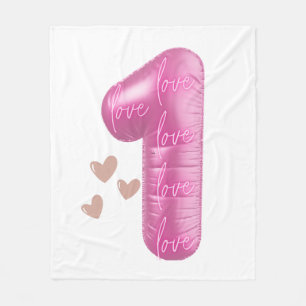 EENZAME LIEFDE – Eénheid, Vrede & Positieve Vibes Fleece Deken