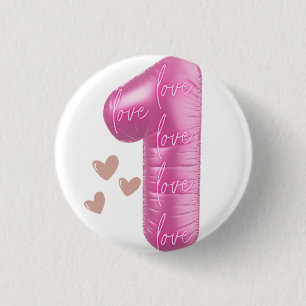 EENZAME LIEFDE – Eénheid, Vrede & Positieve Vibes Ronde Button 3,2 Cm