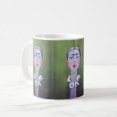 "Eenzame Liefde" Koffiemok (Voorkant links)