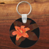 Eenzame Lily Flower sleutelhanger (Voorkant)