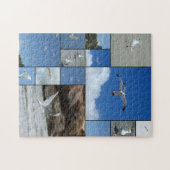 Eenzame meeuwen Puzzel (Horizontaal)