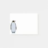 Eenzame pinguïn Chill Post-it notes (Voorkant)