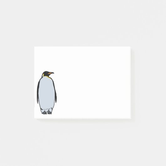 Eenzame pinguïn Chill Post-it notes (Voorkant)