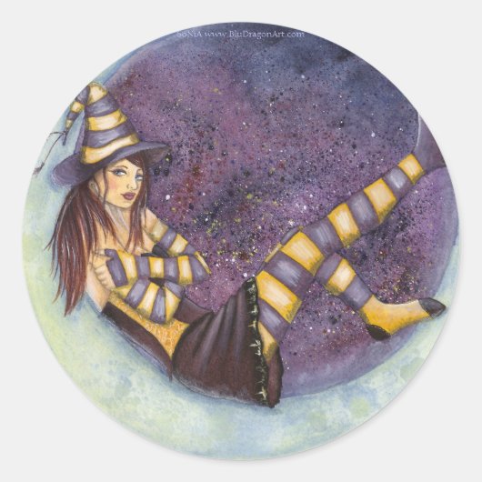 Eenzame satelliet Sticker (Voorkant)