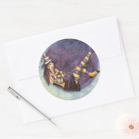 Eenzame satelliet Sticker (Envelop)