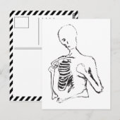 eenzame schele briefkaart (Voorkant / Achterkant)