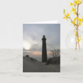 Eenzame Schildwacht Notecards Kaart (Gele Bloem)