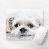 eenzame shih tzu mousepad muismat (Met muis)